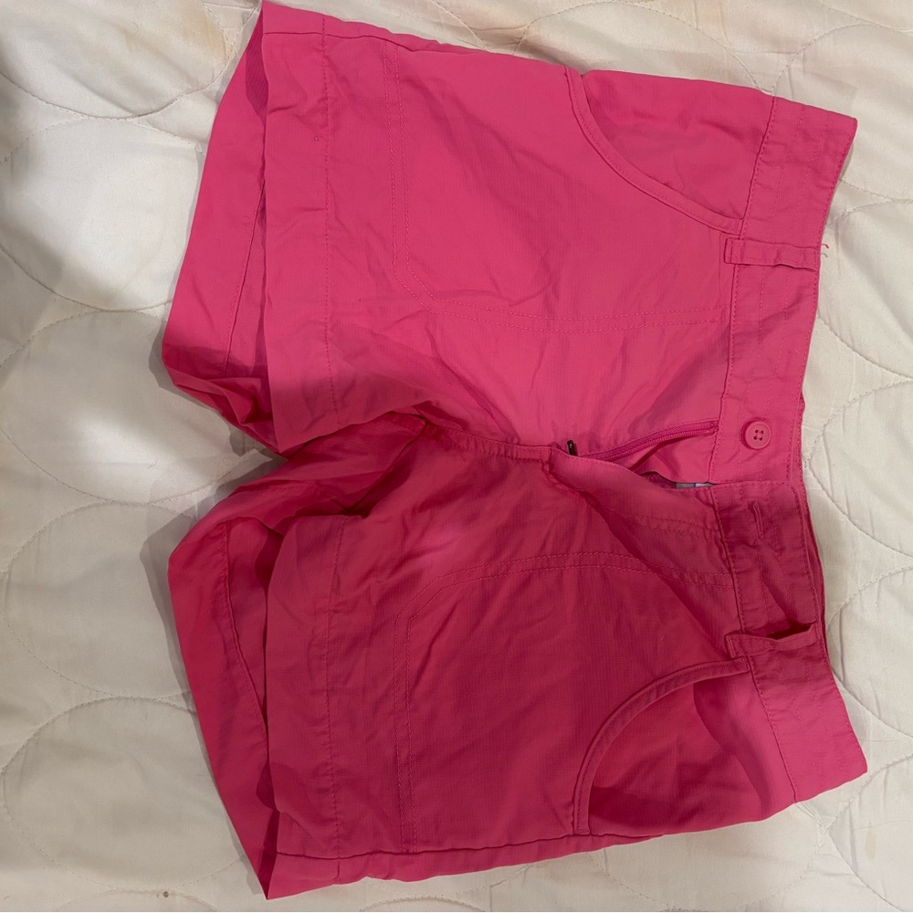 Pink Columbia Girls Shorts